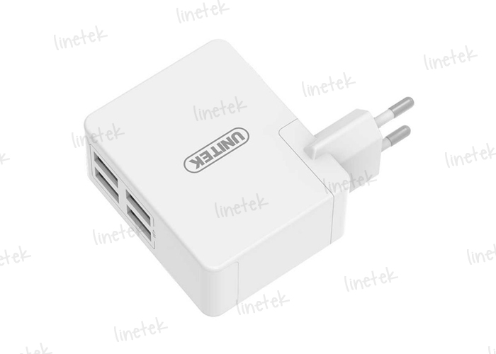 24W 4-Port USB Universal Travel Wall Charger