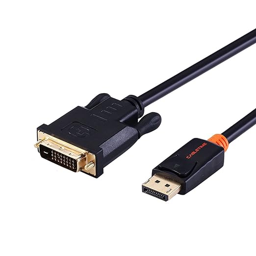 DisplayPort To DVI D Cable Cord 1080P For PC Projector HDTV