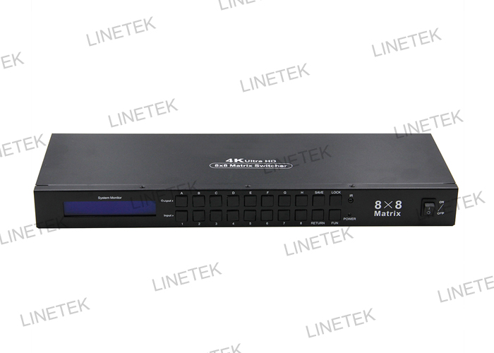 HDMI Matrix 8x8 | Linetek Enterprises Pvt. Ltd.