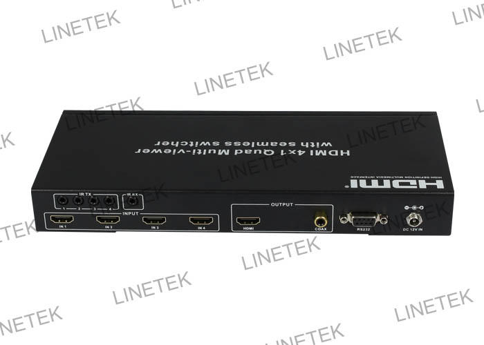 HDMI 4x1 QUAD MULTI-VIEWER WITH SEAMLESS SWITCHER